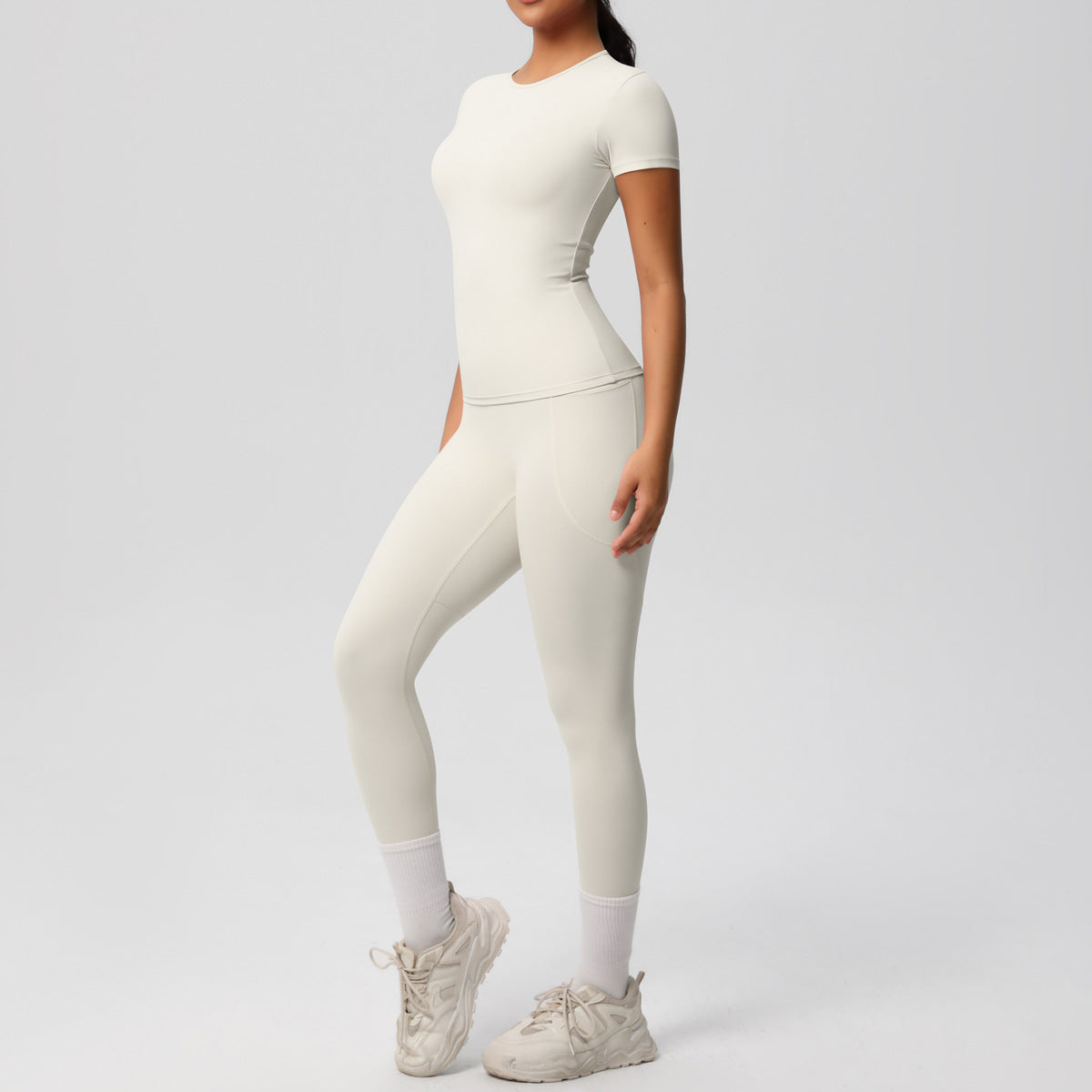 Matching top and leggings set