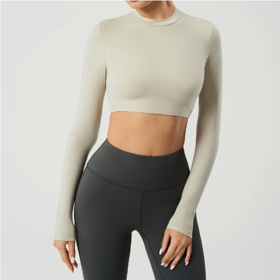 Cropped full sleeve top