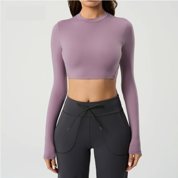 Cropped full sleeve top
