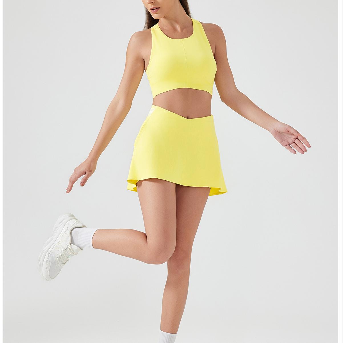 V waist tennis skirt