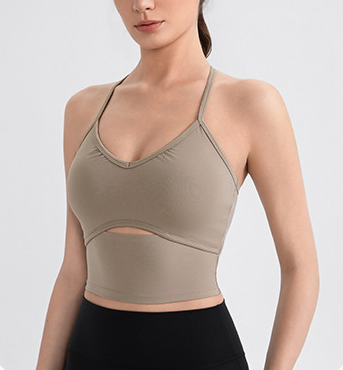 Cut out front vest