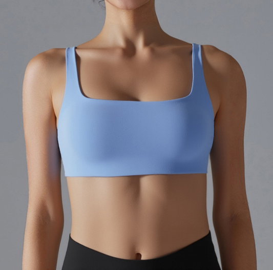 Seamless sports bra