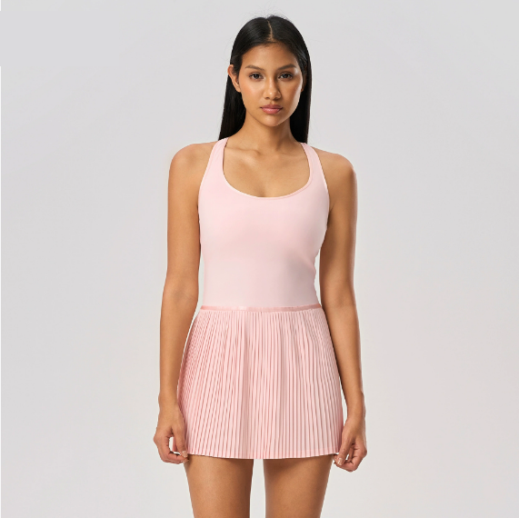 Pleated tennis skirt