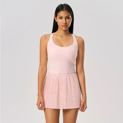 Pleated tennis skirt