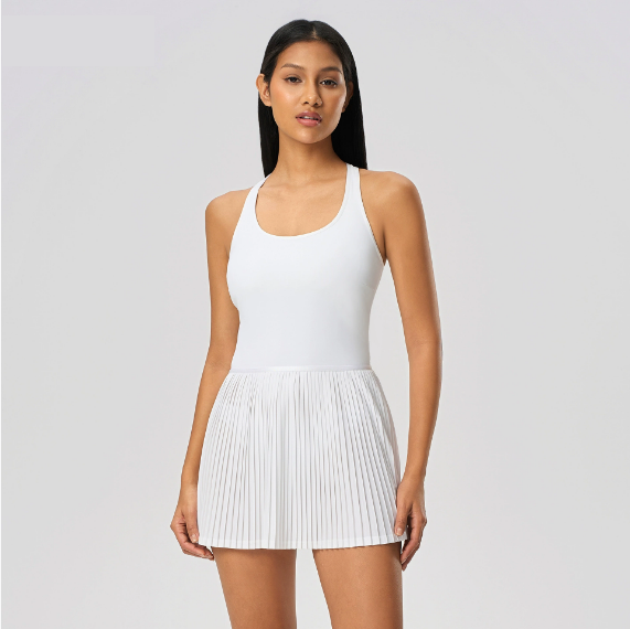 Pleated tennis skirt