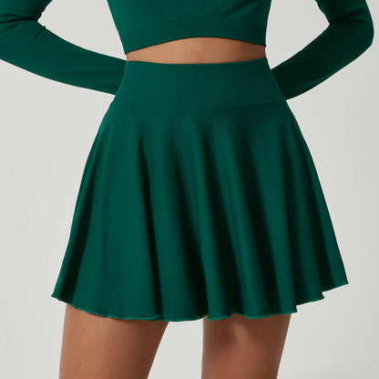 High waist tennis skirt
