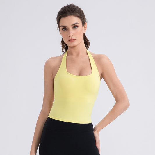 Halter neck vest