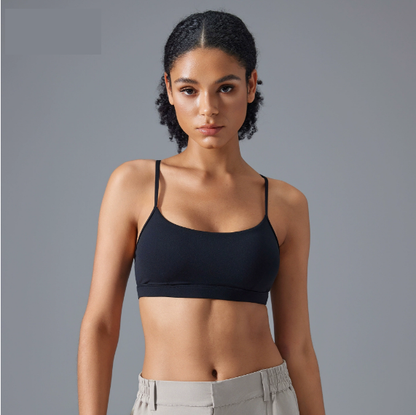 Cross backs sports bra