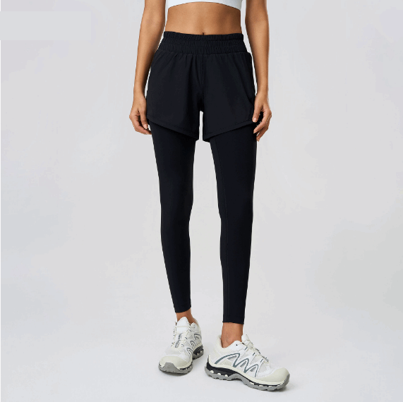 Faux Two Pieces Fitness leggings