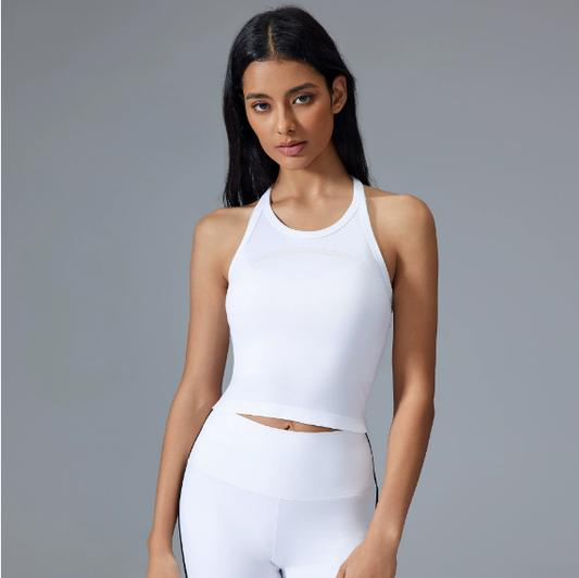 T back cropped vest