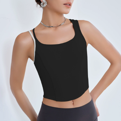 Cropped Vest