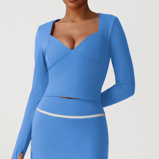Sweet heart neck top