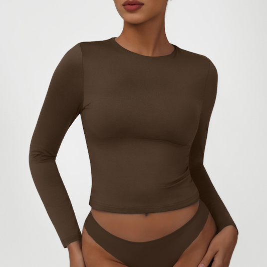 Slim fit full sleeve top