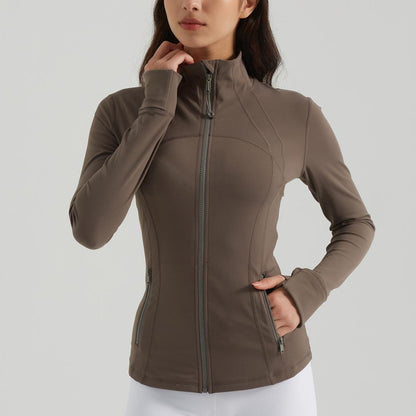 Zip front jacket