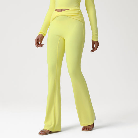 Pleated waist Trousers