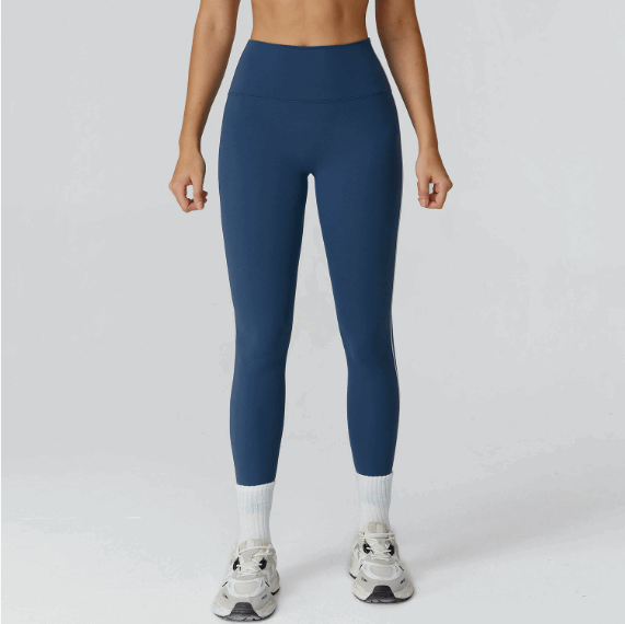 Contrast piping leggings