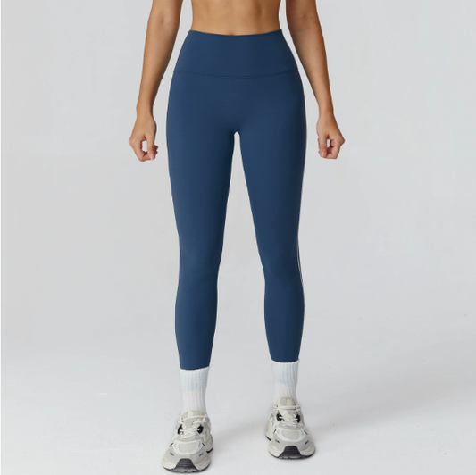 Contrast piping leggings
