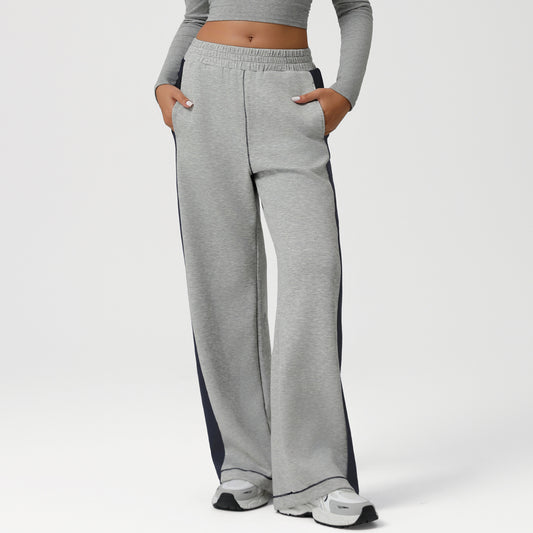 Warm straight leg Trousers