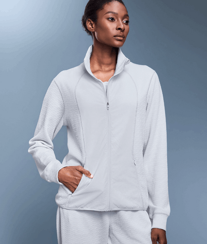 Slim fit collared jacket
