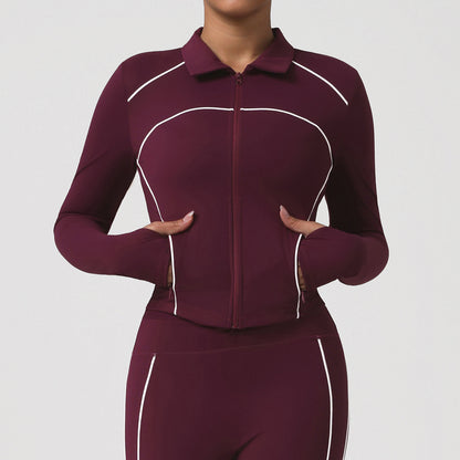 Slim-Fit Running Jacket