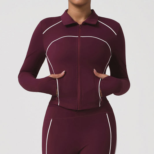 Slim-Fit Running Jacket