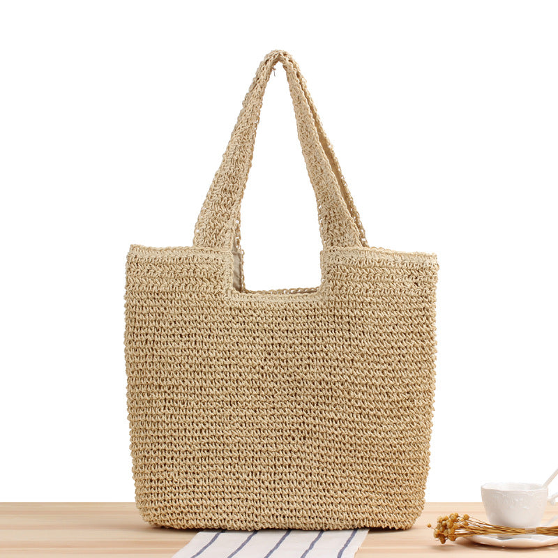 Hand-Woven  Beach Bag