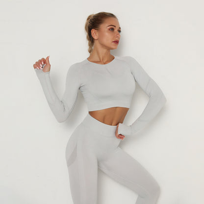 Long Sleeve-Light Gray