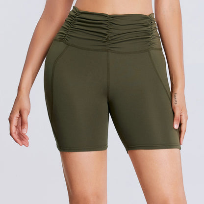 Ruched waist hot pants