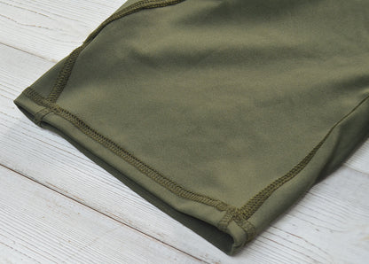 Ruched waist hot pants