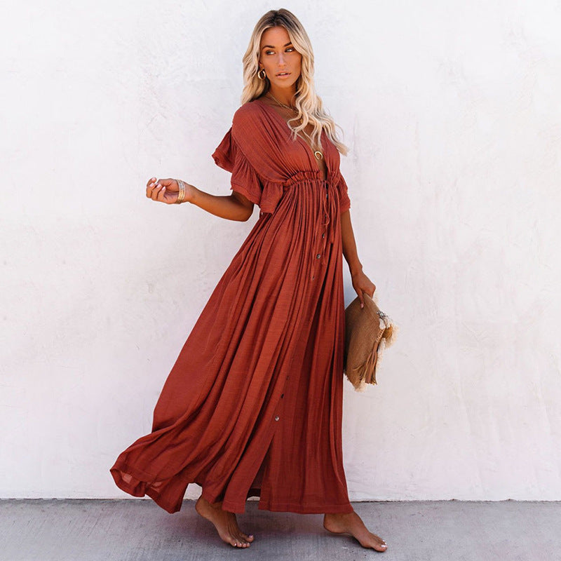 Breathable beach dress