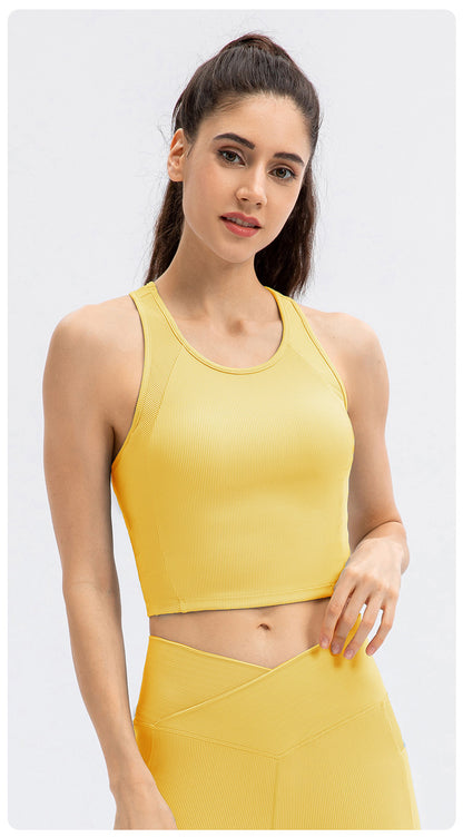 High support running vest