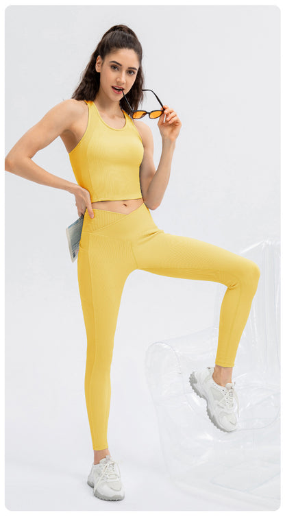 High support running vest