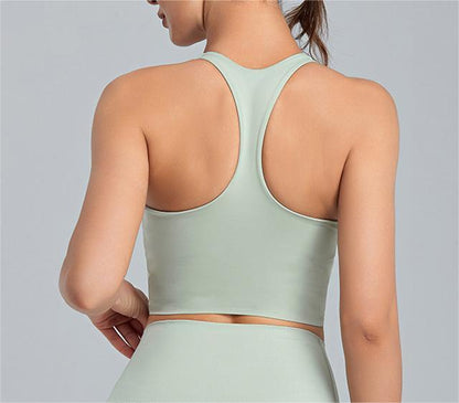 T back seamless sports bra