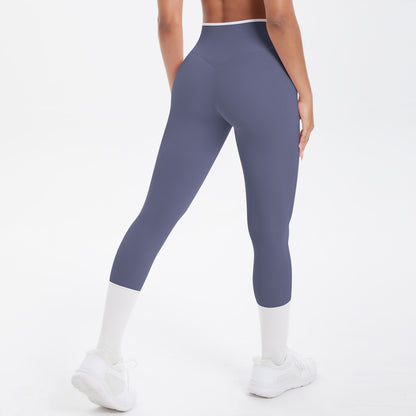 Cross waist leggings
