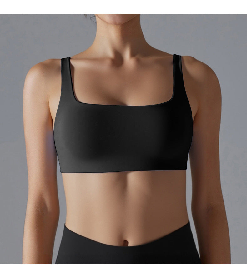 Seamless sports bra