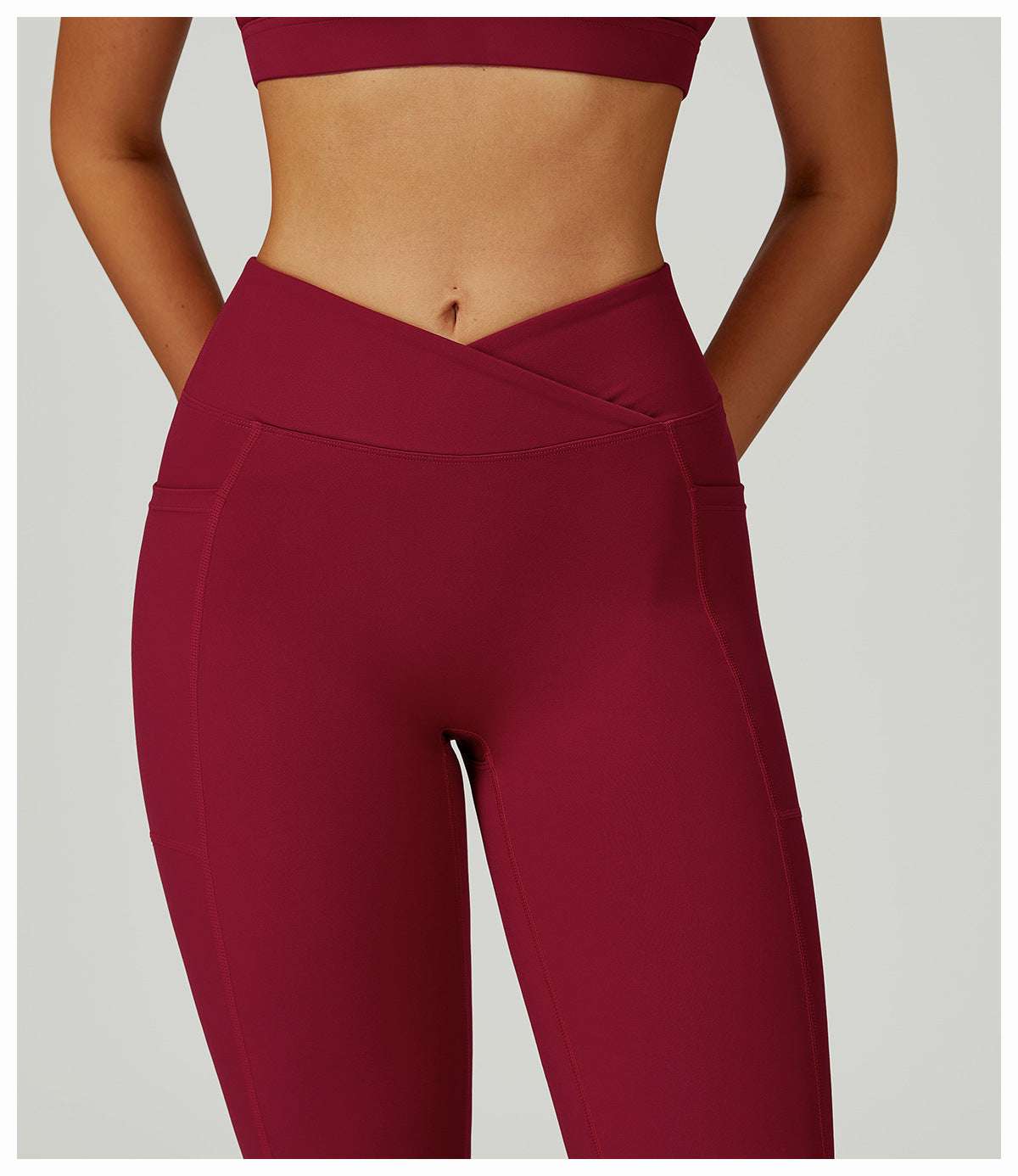 V waist Trousers