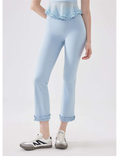 Cropped slim fit leggings