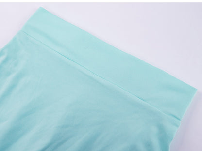 Pleated back tennis skort