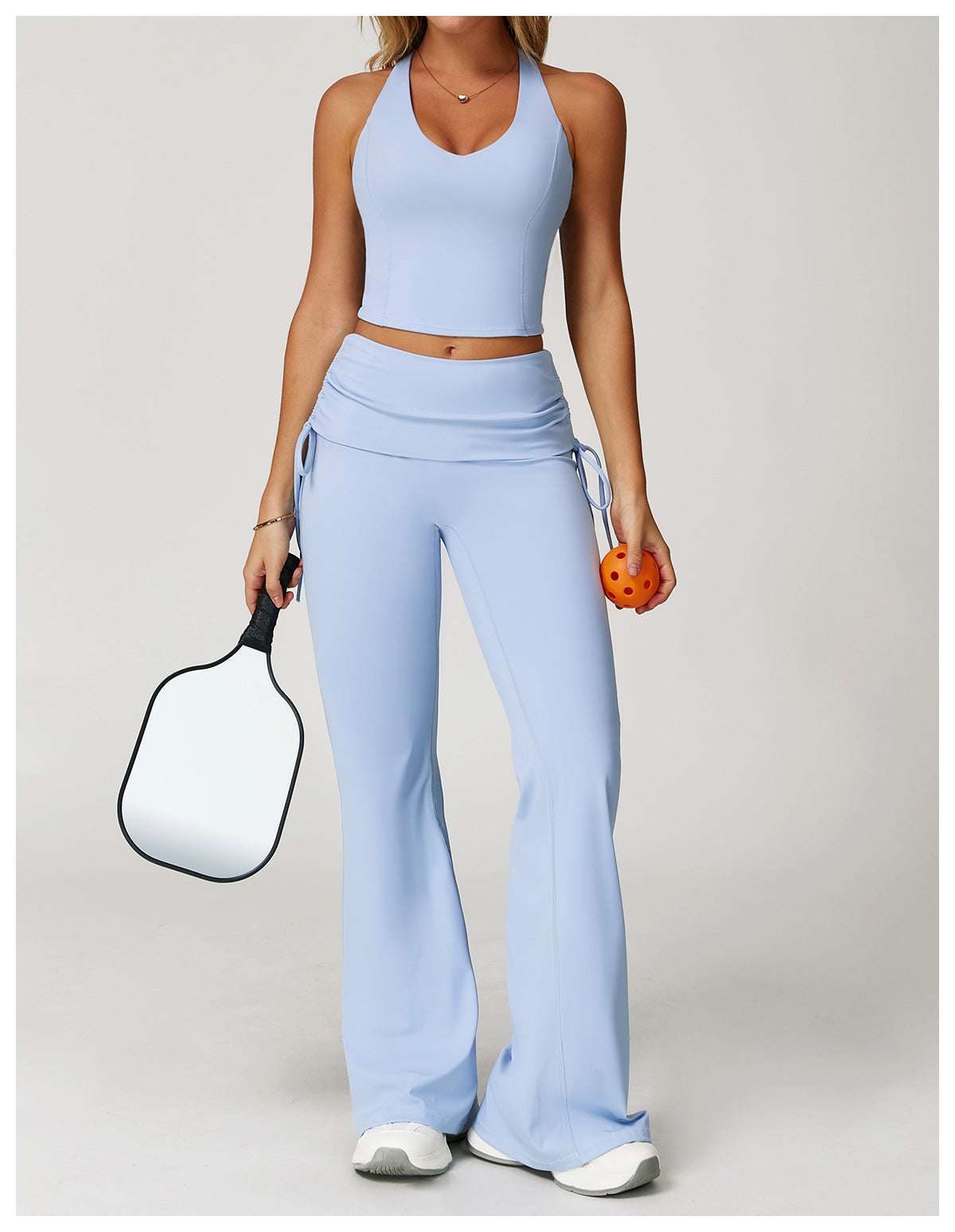 Gathered waist Trousers