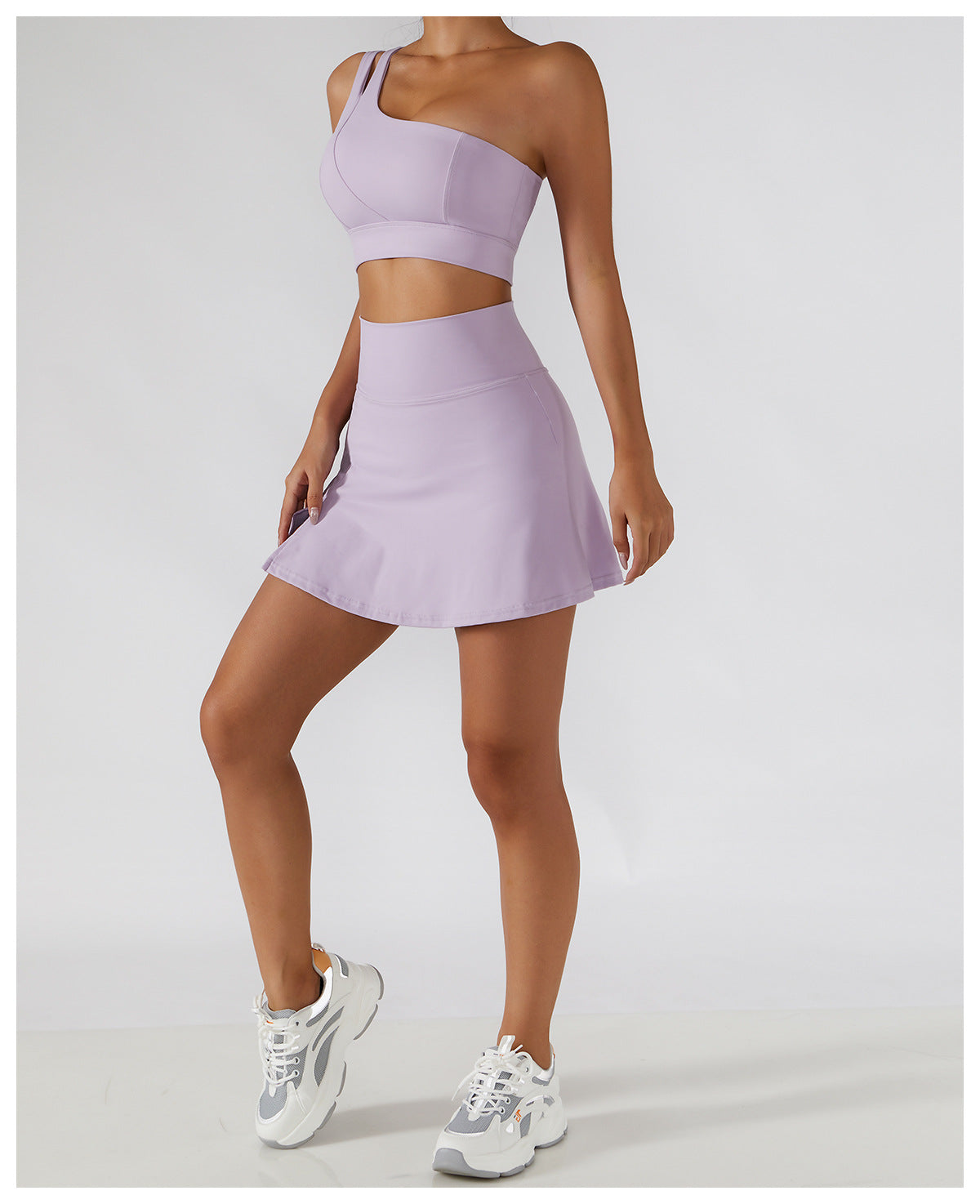 Sports bra and skirt set