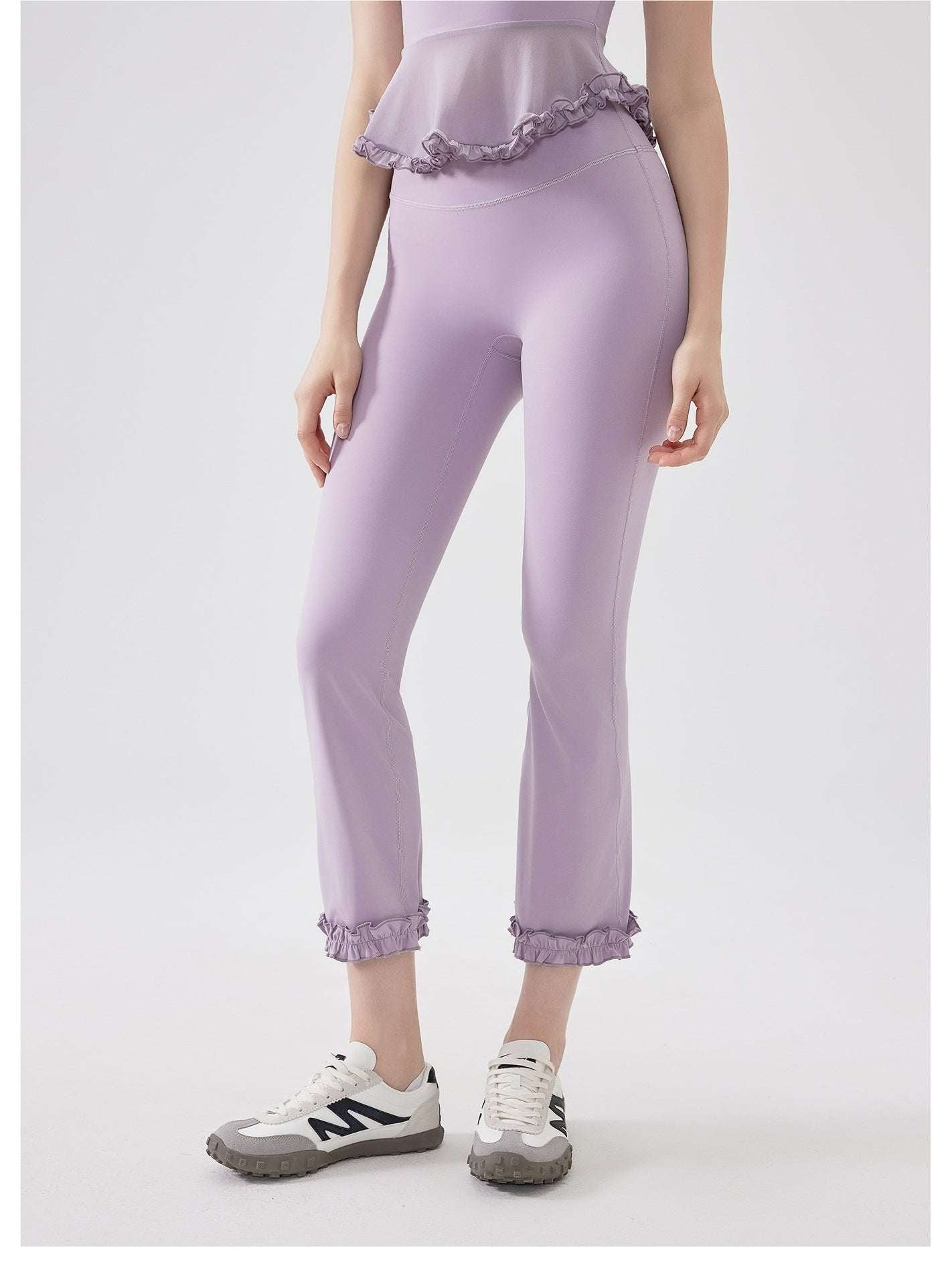 Cropped slim fit leggings