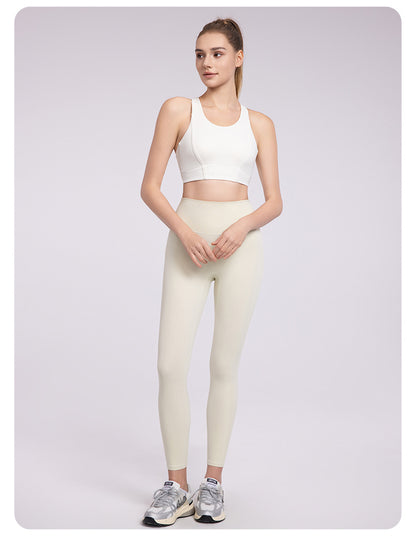Cross back medium support bra