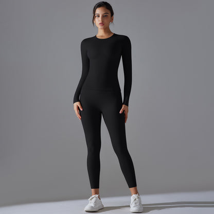 Brushed top and legging set