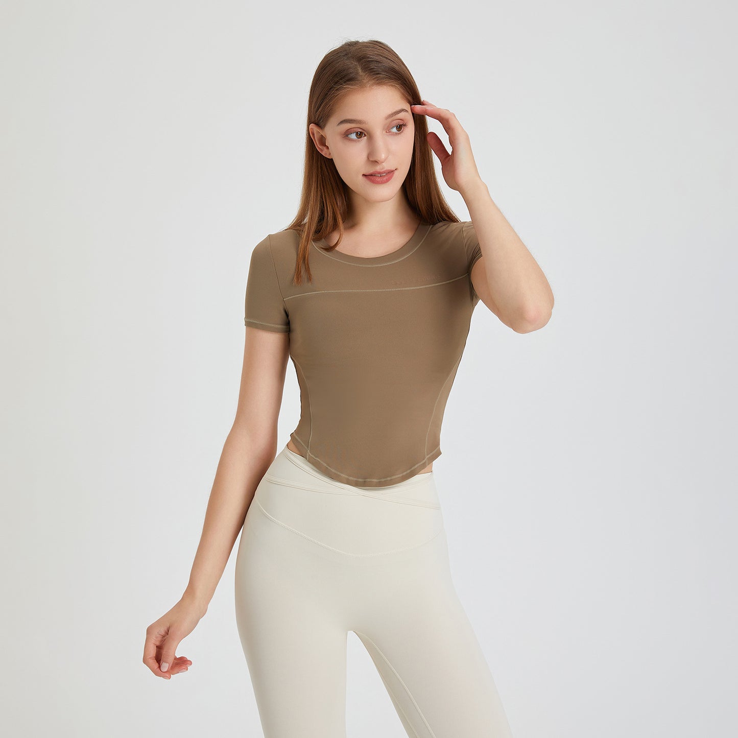 Cropped T shirt