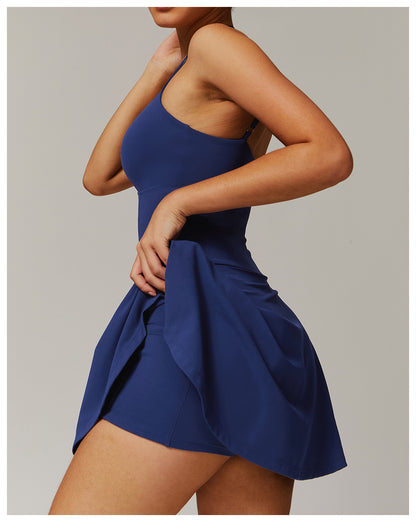 Padded fitness dress