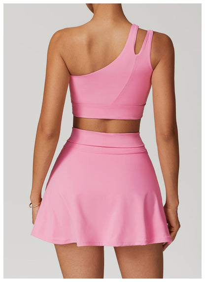 Sports bra and skirt set