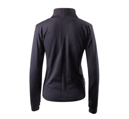 Fleece lined fitness top