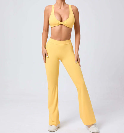 Soft bra & trousers Two Piece Set