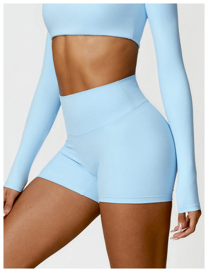 Brushed back shaping hot pants