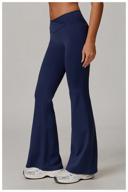 V shape waist trousers
